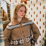 THE GREAT. NORDIC SCHOLAR CARDIGAN