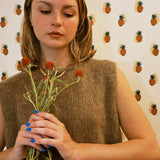 THE GREAT. BRUSHED MELANGE SWEATER