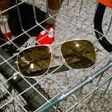 CRAP THE GLASS BUBBLE, VINTAGE MUSTARD / GOLD