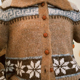 THE GREAT. NORDIC SCHOLAR CARDIGAN