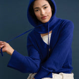 HANSEL FROM BASEL CASHMERE BALACLAVA, COBALT