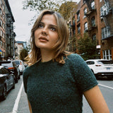 CARMEN SS TEXTURED SWEATER