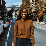SESSUN TANAKA POLO SWEATER