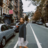 CLOAK & DAGGER MAUDE SILK PRINTED SKIRT