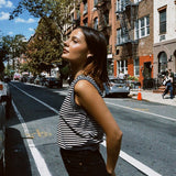 CÉLINE KNIT STRIPE VEST