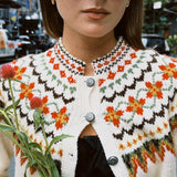 VINTAGE NORWEIGAN WOOL CARDIGAN