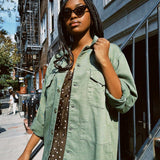 THE GREAT. VINTAGE ARMY JACKET