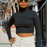 AUDREY CROPPED TURTLENECK