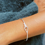 STERLING SILVER LINK CUFF