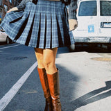 EMANUELLE PLEATED MINI SKIRT