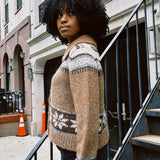 THE GREAT. NORDIC SCHOLAR CARDIGAN