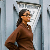 ROWAN KNIT POLO SWEATER