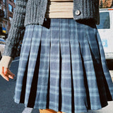 EMANUELLE PLEATED MINI SKIRT