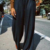 SESSUN OROZCO WOOL PINSTRIPE PANT