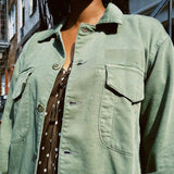THE GREAT. VINTAGE ARMY JACKET