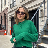 ROWAN KNIT POLO SWEATER