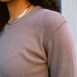 LE BON SHOPPE POINTELLE FUNDAMENTAL TEE