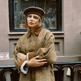 WILLOW COLLARED CANVAS JACKET