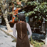 ROLLAS CORDUROY SHIFT DRESS