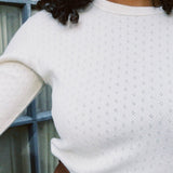 LE BON SHOPPE POINTELLE FUNDAMENTAL TEE