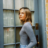 PRISCILLA KNIT MOCKNECK