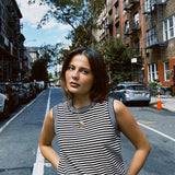 CÉLINE KNIT STRIPE VEST