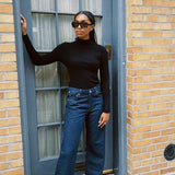 PRISCILLA KNIT MOCKNECK