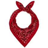 THE GREAT RED SILK BANDANA