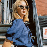 KATHERINE GAUZY BLOUSE
