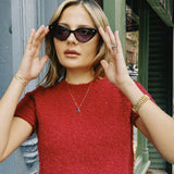 CARMEN SS TEXTURED SWEATER