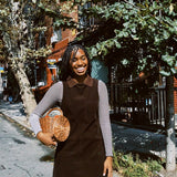 ROLLAS CORDUROY SHIFT DRESS
