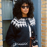 LE BON SHOPPE ALPACA CABIN CARDIGAN