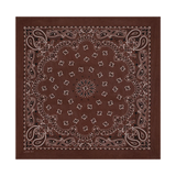 THE GREAT BROWN SILK BANDANA
