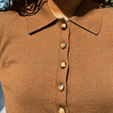 SESSUN TANAKA POLO SWEATER