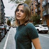 CARMEN SS TEXTURED SWEATER