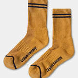 LE BON SHOPPE  BOYFRIEND SOCK-BISCOTTI