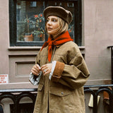 WILLOW COLLARED CANVAS JACKET