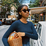 SARAH LONG SLEEVE TOP