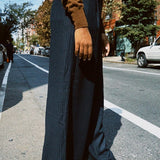 SESSUN OROZCO WOOL PINSTRIPE PANT