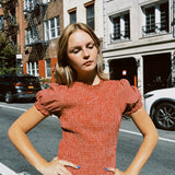 AMELIA GINGHAM MIDI DRESS