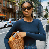 SARAH LONG SLEEVE TOP