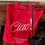 CIAO! CLOAK & DAGGER TOTE