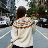 VINTAGE NORWEIGAN WOOL CARDIGAN
