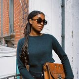 OLIVE KNIT SWEATER