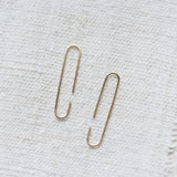 LONG EARRING THREADERS 14K FILLED