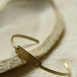 PLATE BRASS CUFF
