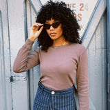 LE BON SHOPPE POINTELLE FUNDAMENTAL TEE