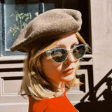 LE BERET CHINE GLAZED BROWN