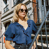 KATHERINE GAUZY BLOUSE