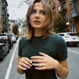 CARMEN SS TEXTURED SWEATER